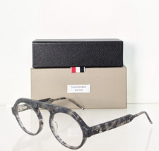 Brand New Authentic Thom Browne Eyeglasses TBX413 52 GRT Grey Tortoise TBX 413