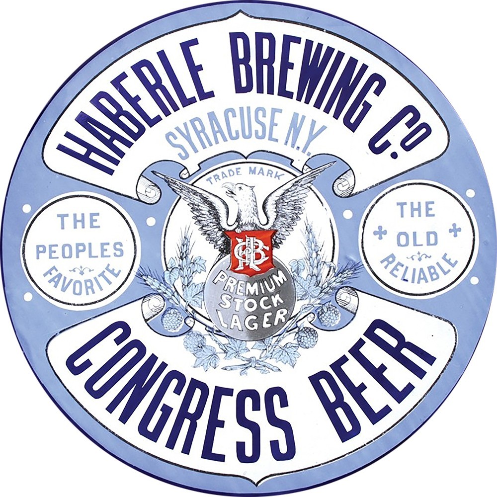 Vintage Haberle Brewing Co. Ad Reproduction Metal Sign FREE SHIPPING