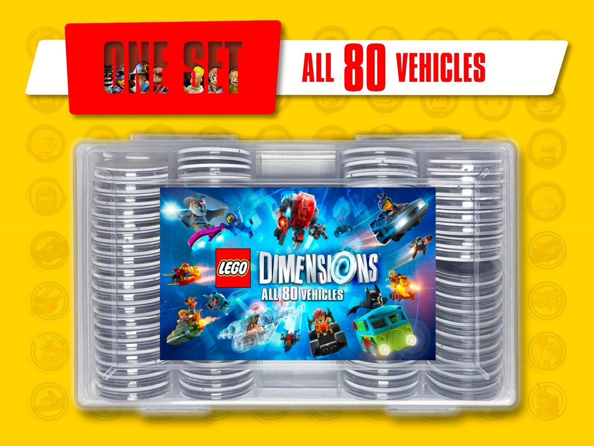 LEGO Dimensions: All 80 Vehicles NFC Tags | eBay