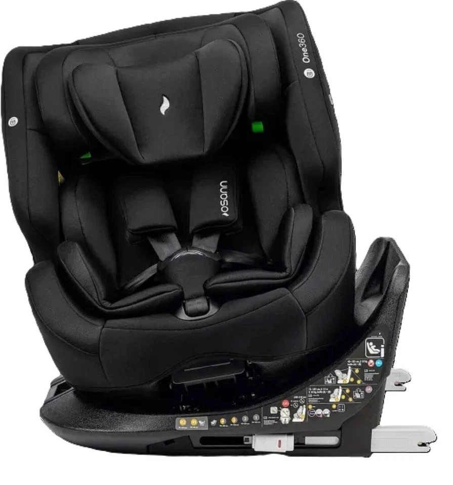 Osann One360 Kindersitz 40–150?cm – drehbarer Reboarder mit Isofix & Top-Tether, - Bild 3 von 4