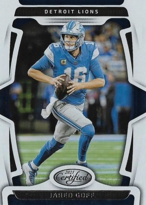 JARED GOFF 2025 Panini Certified #35 Lions California Golden Bears 🔥