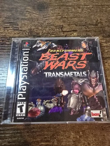 ​Transformers: Beast Wars Transmetals (PS1, 2000) - Complete In Box (CIB)