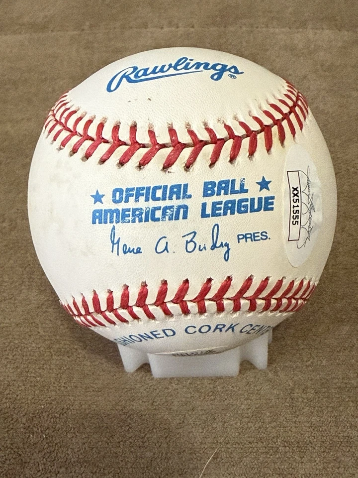 Rare MVP Inscription Ken Griffey Jr Signed Autograph Rawlings OAL JSA LOA - Image 2 of 4