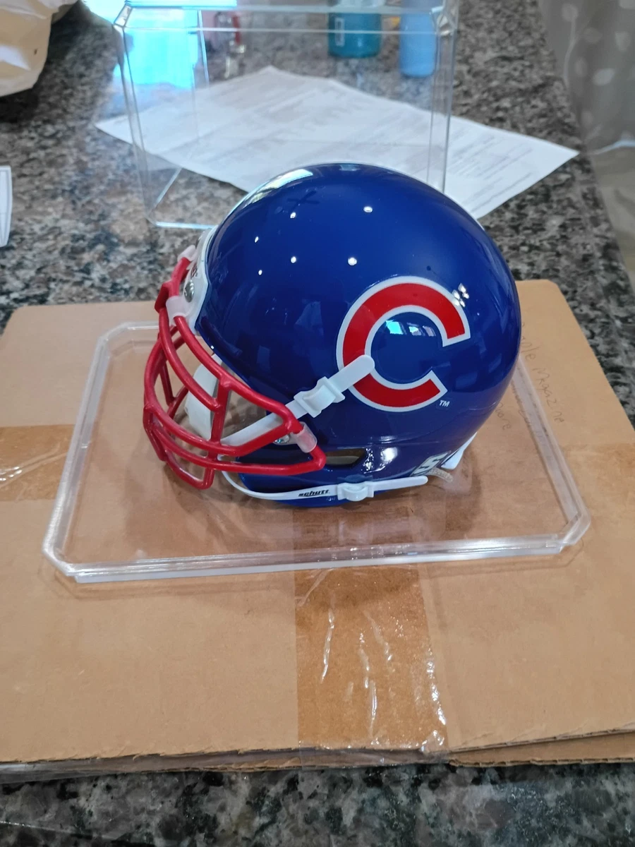 chicago cubs football helmet Schutt Blue MLB Helmets for sale