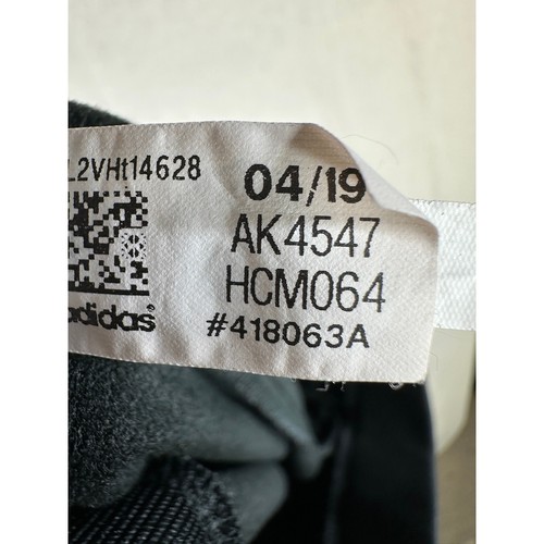 Adidas Girls Black White Stripe Polyester Pants Size XL (16) - Picture 8 of 8