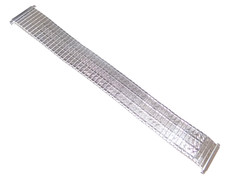 6 3/16" or 158mm Length 18-21mm 18mm 19mm Stainless Steel Expansion Watch Band