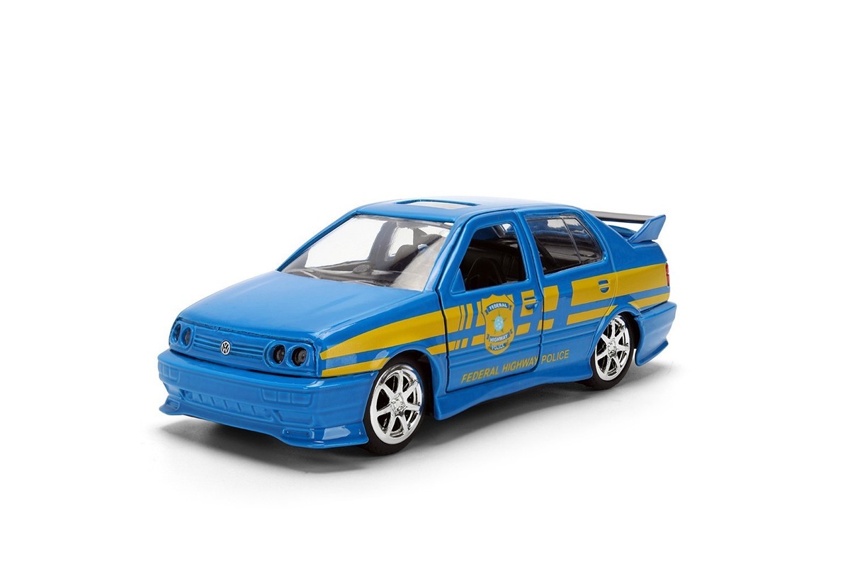 Jada 1:32 Fast & Furious Movie 1995 VW Jetta Police Car 36363