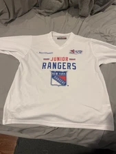 🏒 GameWear 🥅 - Junior Rangers 🚨 Youth Hockey Jersey L/XL