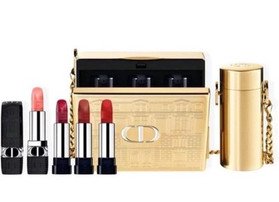 2021 DIOR ROUGE MINAUDIERE LIMITED EDITION LIPSTICK SET. BNIB