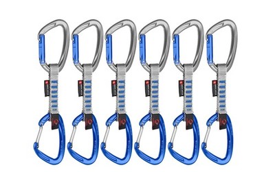 Mammut Crag Keylock Wire 10cm Indicator 6-Pack