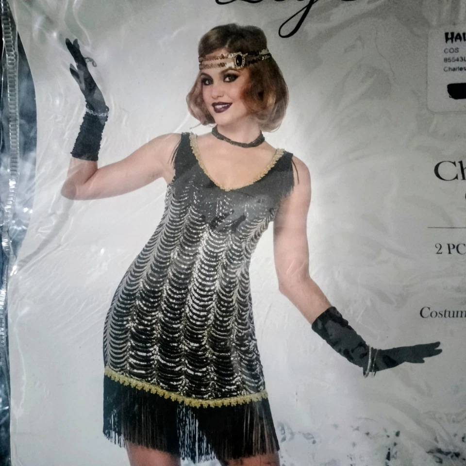 Leg Avenue Charleston Charmer 1920 Aleta Disfraz Halloween Juegos con disfraces XL Foto 3 de 4