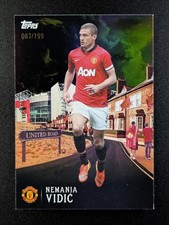 2025-26 Topps Man United Team Set NEMANJA VIDIC Rainbow Foil United Road #43
