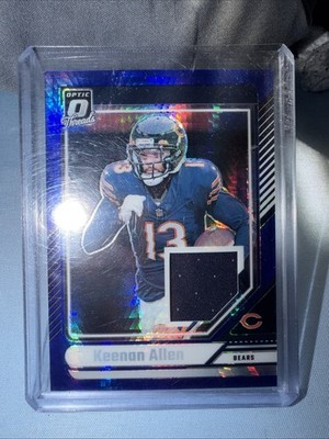 2024 Panini Donruss Optic Donruss Threads Keenan Allen  Blue Hyper Prizm (MEM)
