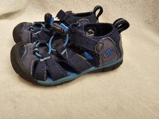 KEEN Toddler Seacamp II CNX Blue Waterproof Closed Toe Sandals Size 8C