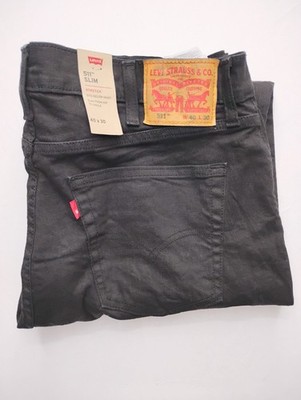 Levis 511 Black Slim Stretch Mens size 40x30 (measures 38x29)