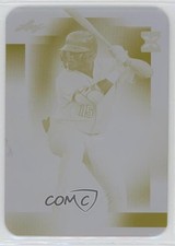 2023 Leaf Vivid Printing Plate Yellow 1/1 Abimelec Ortiz #45 v9t