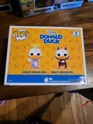 Funko Pop Donalds Shoulder Angel & Devil 2 Pack 2022 Wonderous Convention X01 - Bild 3 von 7
