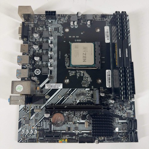 AMD Ryzen 5 2600 3,40 GHz AM4 CPU scheda madre Ram combo - Foto 2 di 14