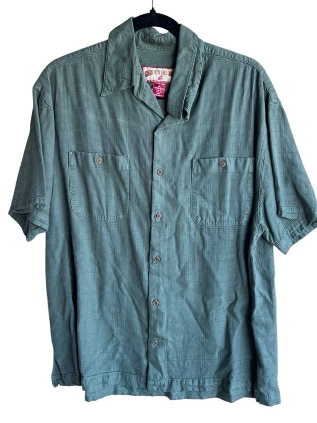 KY´s Chemise hawaïenne originale en coton avec boutons en