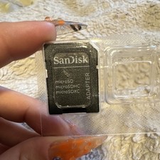 SanDisk microSD/microSDHC/microSDXC to SD Card Adapter, Universal Compatible