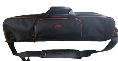 Padded Tripod Case by Caver with Expandable Compartment & Accessory Storage