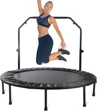 Foldable Mini Trampoline 40/50in 450lb Fitness