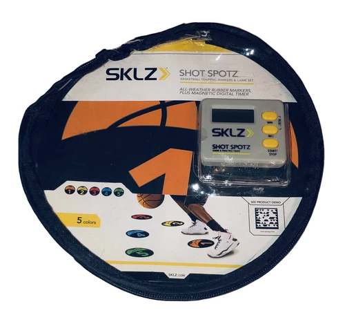 SKLZ Shot Spotz Basketball Training Markers with Digital Timer NEW 5 Colors