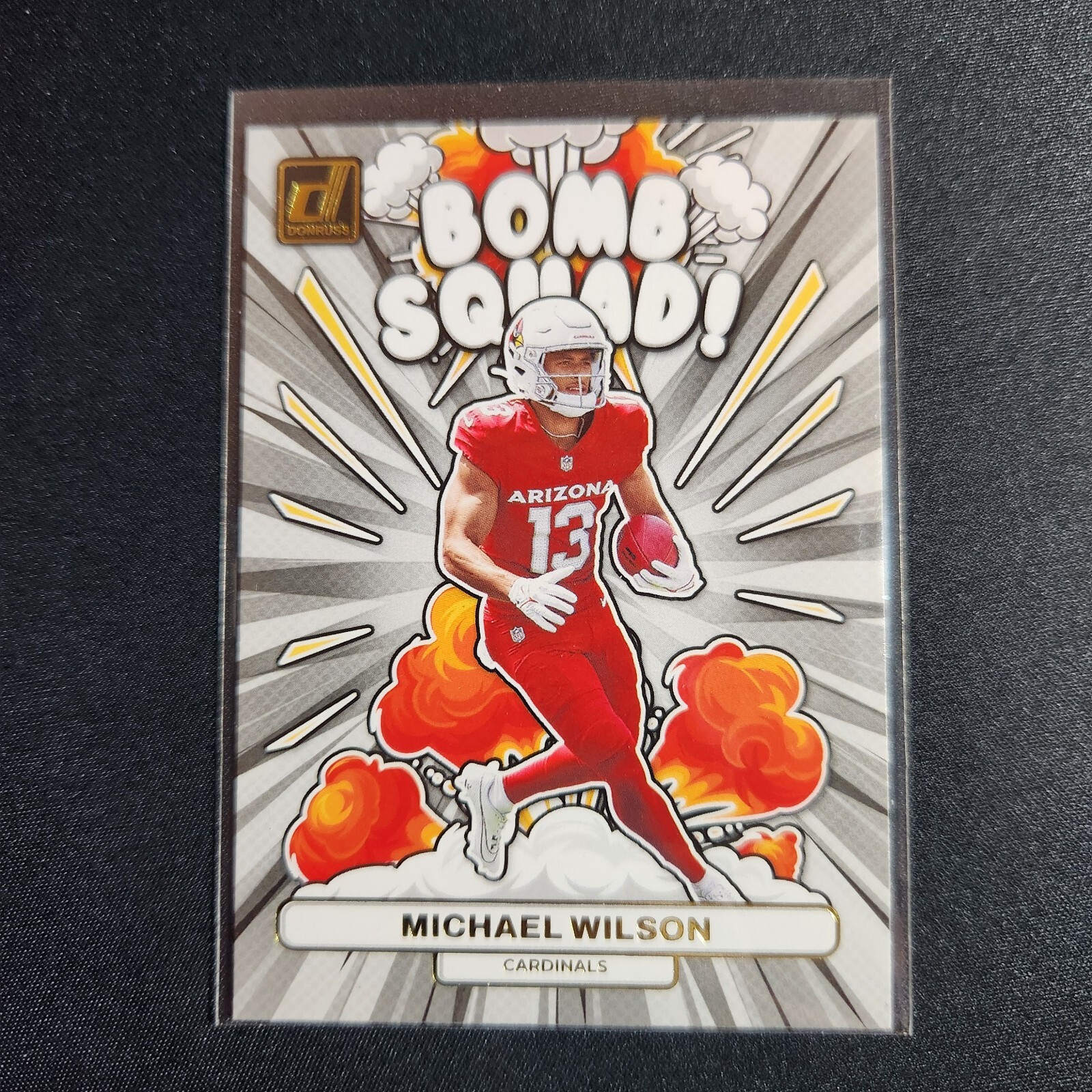 2023 Donruss Michael Wilson Bomb Squad. Bs-22. Arizona Cardinals   L13