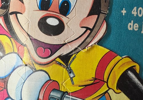 Riesiges Disney Comics & UK Zeitschriften Lot! Französische Mickey Fahrrad Rallye! Donald Duck Pin! - Bild 6 von 12