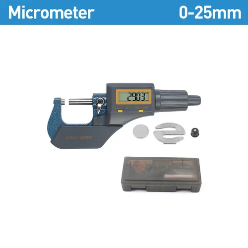 Micrometer Digital Micrometer 0-25/50/75/100 mm 0.001mm Electronic LCD Gauge - Picture 5 of 17