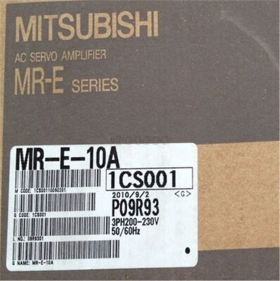 1Pcs New MR-E-10A Mitsubishi Servo Amplifier 1/3 Phase 200~230V 50/60HZ su