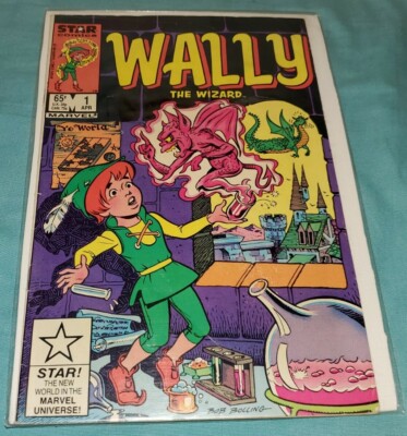 Wally the Wizard #1 Star Case Game (Star Comics, 1985)