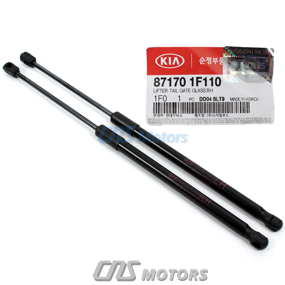 ⭐GENUINE⭐ Rear Window Glass Lifts LEFT & RIGHT for 05-10 Kia Sportage 871701F100 Foto 4 de 4