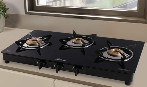 sunflame centa 3 burner gas stove