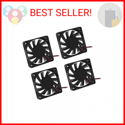 Fan 60x60x10 mm DC 24V 6010 Brushless Cooling Fan, Replacement Ball Bearing 60mm