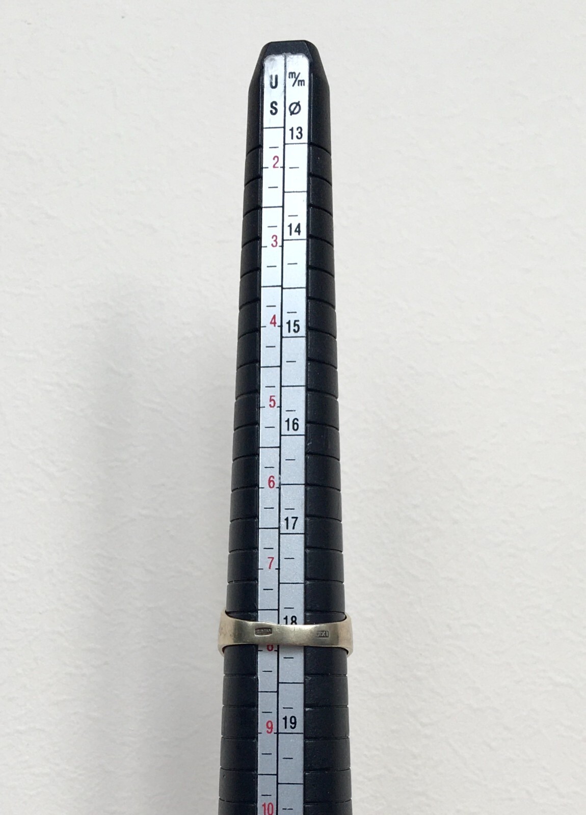 Ring №53 Vintage Soviet Red Ruby Silver Ring 875☆… - image 23