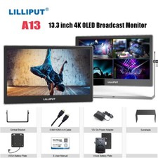 LILLIPUT A13 13.3" 4K HDMI 3G-SDI OLED Screen Broadcast Monitor Video Streaming