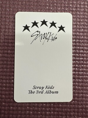 Stray kids 5 Star 5-STAR Soundwave Official Photocard (Lee Know
