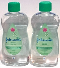 JOHNSON'S Aloe Vera Baby Oil Baby Skin Care 500ml 2 PACK MADE IN ITALY
