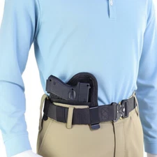 Tactical Concealed Carry IWB Pancake Pistol Holster Belt Holster & Magazine Slot