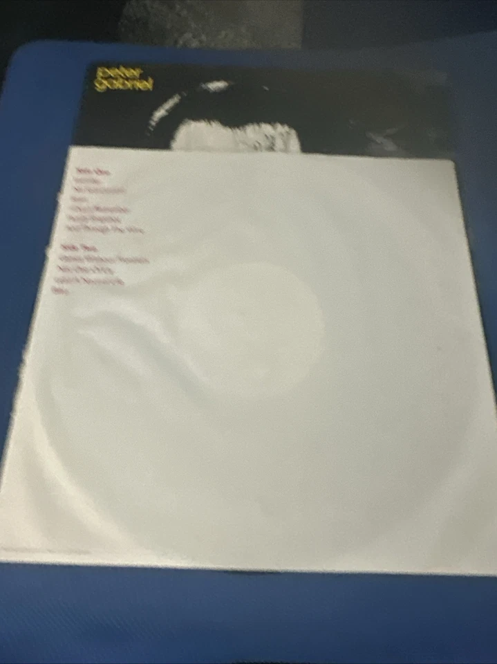 Peter Gabriel Self Titled Vinyl LP VG/VG+ Ultrasonically Cleaned - Image 4 of 4