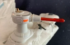 KENNER 1995 STAR WARS MIRCO MACHINE HOTH ICE PLANT - CANNON & 4 MISSLES (PARTS)