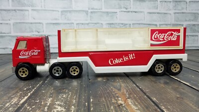バディL　コカコーラデリバリートラック VTG 80s 15” Buddy L Coca Cola Truck Tractor Trailer Vending