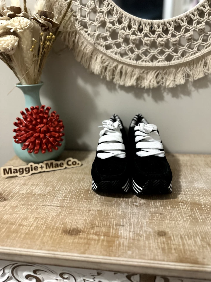¡Zapatillas de plataforma VOLÁTILES! 💜ORIGINALES AÑOS 90. 💜 MUY raro, difícil de encontrar! ¡NUEVO! TALLA 6💜 Foto 2 de 4