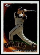 2010 Topps Chrome #41 Freddy Sanchez San Francisco Giants