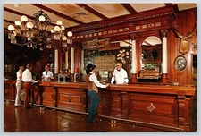 Postcard Continental Card Buckhorn Bar Lone Star Brewing San Antonio TX