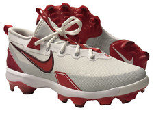 Nike Force Trout 9 Elite MCS Baseball Cleats FZ0884-101 Red (Men’s 11) No Box