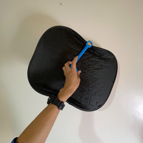 Small Foldable Silver Light Reflector For Photographer Outdoor With Bracket - 第 7/8 張圖片