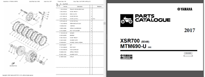 YAMAHA XSR700/MTM690 サービスマニュアル YAMAHA MTM690 サービスマニュアル XSR700 - メルカリ