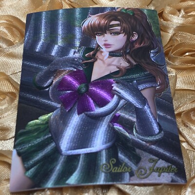 Sailor Jupiter Sailor Moon 2 X Fit Goddess Story Sexy Anime Waifu Girl Card Foil